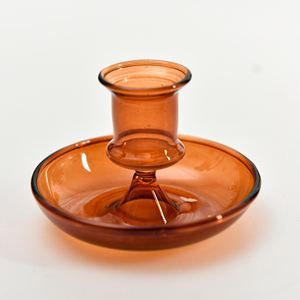 High Borosilicate Colored Tapered Glass Candlestick European <strong>Vintage</strong> Home Hotel Decoration <strong>Candle</strong> <strong>Holder</strong> - Product Image 6