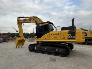 VENTA usada Komatsu 350 excavadora máquina de construcción con movimiento de tierra buen precio Motor de núcleo PC 350 excavadora Cralwer - Product Image 6