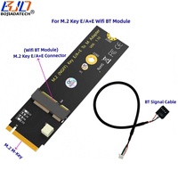 Kartu Adaptor Nirkabel Antarmuka NGFF M.2 Key-M ke Konektor Key E/A+E untuk Modul WiFi BT Grosir Pabrik, Tersedia dalam Stok