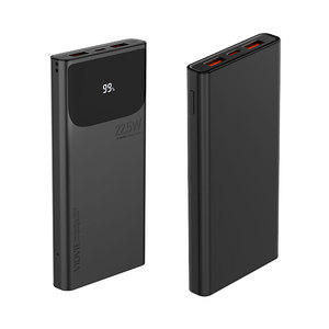 Vidvie tragbare LED-Digital anzeige für den Außenbereich Doppelter USB-Anschluss Typ C 10000mAh Power bank mit Lanyard-Loch - Product Image 2