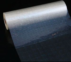 <span class=keywords><strong>Film</strong></span> stratifié thermique de modèle en verre cassé holographique transparent de BOPP pour l'emballage et l'impression - Product Image 4