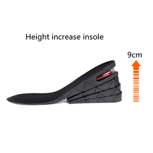 Semelles rehausseuses, semelles de chaussures à coussin d'air à 4 couches, semelles rehausseuses <span class=keywords><strong>pour</strong></span> chaussures, kits d'inserts, semelles plus hautes de 3 cm à 9 cm - Product Image 4