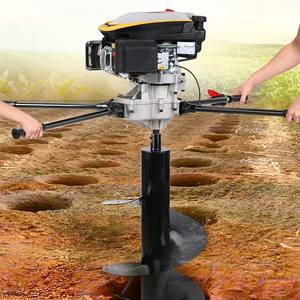 เครื่องเจาะปลูกต้นไม้8แรงม้าแบบมือกด196cc เจาะสำหรับปลูกต้นไม้ - Product Image 6