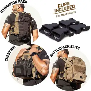 China Factory OEM Custom Logo Quick Release Nylon Elite Training Gear Harness Mounted Tactical Vest