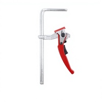 Guide de scie circulaire transfrontalier 16060 mm avec pince à cliquet, rail coulissant pour table de travail, pince de serrage pour le travail du bois