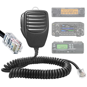Micrófono de mano de repuesto HM-118 HM-118N de 8 pines para radios móviles IC 2200H 2300H 2730 2800 V8000, micrófono de altavoz portátil - Product Image 1