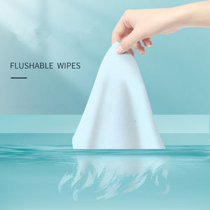 Lingettes lavables en <span class=keywords><strong>bambou</strong></span>, sans danger pour les fosses septiques, douces, apaisantes, botaniques et aloès, non parfumées, écologiques, lingettes humides brunes naturelles - Product Image 3