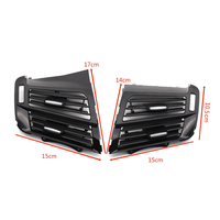 Panel de cubierta de rejilla de salida de ventilación de CA izquierda derecha para aire acondicionado de coche LHD para BMW X5 X6 X5M X6M F15 F16 F85 F86 64229270517