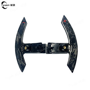 Volante de Cambio de Palanca de Cambios Magnético Personalizado de Fibra de Carbono para Audi R8 A8 <span class=keywords><strong>A1</strong></span> A3 Serie 2 A4 IS250 Q5 M4 RX NX Q7 Q3 RS3 ES - Product Image 4