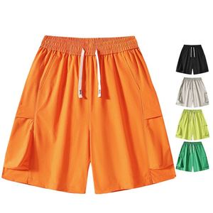 Nouveauté : Shorts cargo d'été pour hommes, coupe ample, grandes tailles, polyester, plusieurs poches, décontractés, respirants, séchage rapide - Product Image 1