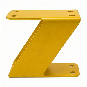 <b>Stainless</b> <b>Steel</b> Z-Type Connecting <b>Bracket</b> for Industrial Equipment Frame Component Mounting - Product Image 2
