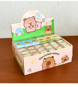 <span class=keywords><strong>Gomme</strong></span> à effacer carrée en plastique de style sandwich, à faible émission de poussière - Product Image 4