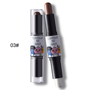 <span class=keywords><strong>La</strong></span> cara de las dos cabezales da brillo, cosméticos, corrector, contorno - Product Image 4