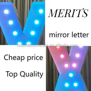 Décoration de lettres lumineuses en Offre Spéciale Lettres lumineuses à LED Chiffres pour fête d'anniversaire - Product Image 2