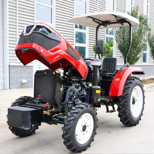 Vente de mini-tracteurs agricoles de haute qualité, marque chinoise renommée, certifiés CE, 50 CV, 4 roues motrices, composant moteur 4x4 - Product Image 2