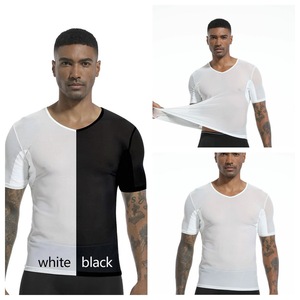 Camiseta de Manga Corta para Hombre, Color Sólido, Secado Rápido, Transpirable, Absorbe la Humedad, Refrescante, Corte Juvenil, Tallas S M L XL XXL - Product Image 1