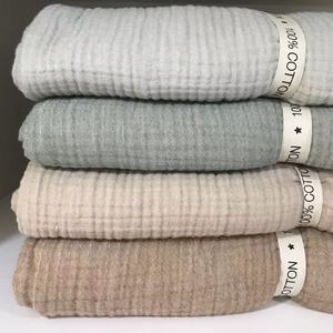 <span class=keywords><strong>Couverture</strong></span> en mousseline <span class=keywords><strong>personnalisée</strong></span> bon marché, couleurs contrastées avec des franges, <span class=keywords><strong>couverture</strong></span> en mousseline de luxe pour bébés filles et garçons - Product Image 2