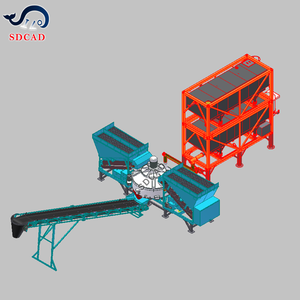 Centrale à béton mobile YHZS50, moteur 60Hz, Brésil, vente chaude - Product Image 5