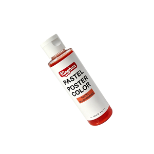 Peinture <span class=keywords><strong>Pastel</strong></span> Orange 120ml - Peinture Corail Doux pour Affiches et Illustrations - Product Image 2