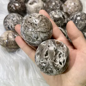 All'ingrosso cristalli di roccia naturale Geode pietre curative palla sfalerite sfera per la decorazione