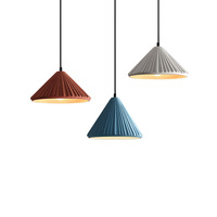 Style industriel nordique Macaron ciment suspension simple personnalité créative pour lait thé Restaurant café Bar AC
