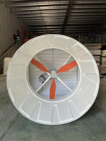 HME Korrosionsbeständiger 1460GT Nutztier-Kühlventilator 62000m³/h 560 U/min Hochleistungs-Axialventilator Wand-/Kanalmontage Kugellager Maßanfertigung
