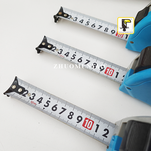 Misura di <span class=keywords><strong>nastro</strong></span> <span class=keywords><strong>professionale</strong></span> da 25 piedi <span class=keywords><strong>nastro</strong></span> di misurazione del misuratore di lunghezza blu grigio con Logo personalizzato - Product Image 2