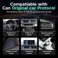 Écran tactile sans fil Carplay Android Auto 10.25 ''pour Lexus CT 2011-2019 Récepteur radio multimédia Unité principale