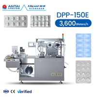 Machine d'emballage sous blister automatique ALU PVC à prix d'usine pour pilules, gélules, comprimés effervescents et comprimés pelliculés, avec scellage thermique