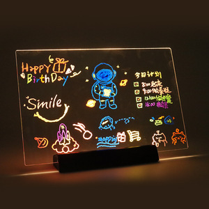 Veilleuse LED avec message du Nouvel An, contrôle tactile, alimentation USB, design moderne, lumière chaude colorée pour bébés et enfants - Product Image 3
