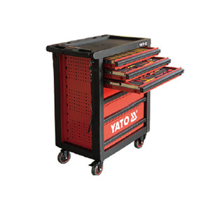 Caja de herramientas rodante YATO 56.5x34.5x31.5cm con cajones para mecánico y reparación de automóviles - Product Image 2