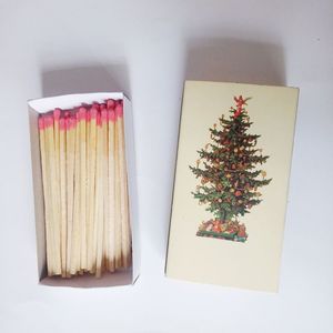 Quemador largo de madera de 4 pulgadas, cerillas de seguridad modernas, encendedor para chimeneas, farolillos de barbacoa con pelador - Product Image 4