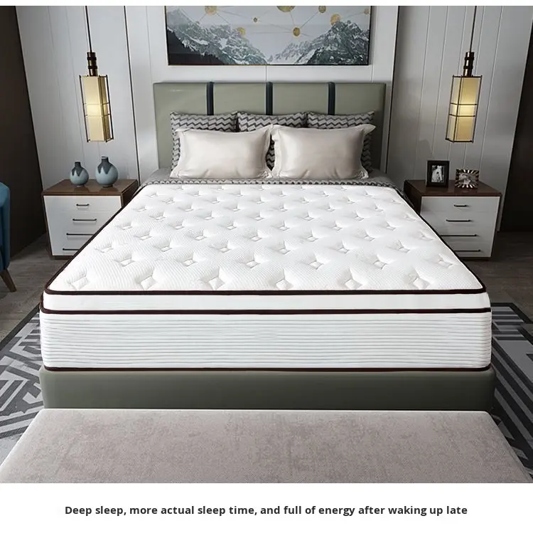 Cooling Medium 25 cm Memory Foam Hybrid Pocket Spring Mattress ...
