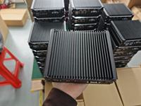 Mini PC industriel sans ventilateur Wanlan, 2 ports LAN, Intel J4125, 1*DDR4, 1*MSATA SSD, 2 ports COM, HD, garantie 3 ans, micro PC de bureau