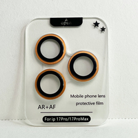 Protecteur d'objectif de caméra mobile AR AF pour IPhone 14 15 16 17 Pro Max Accessoires de film de téléphone Protecteur d'objectif pour IPhone 17 Pro Max