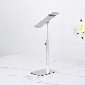 ชั้นวางรองเท้าสแตนเลส, ชั้นวางรองเท้าเรียบง่ายและทันสมัย, ชั้นวางรองเท้าแบบปรับได้สำหรับร้านขายเสื้อผ้า - Product Image 1