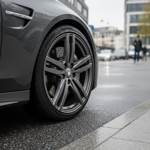 Jantes en alliage forgées sur mesure, à rayons en V, 19 et 20 pouces, compatibles avec Audi RS5, BMW M4, VW Golf R - Product Image 6