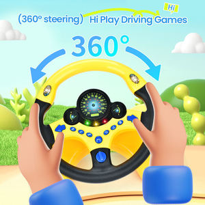 Jeu de Simulation de Conduite Sensoriel pour Enfants : Volant Électrique et Pédale d'Accélérateur/Frein avec Ventouse pour Tout-Petits - Product Image 4