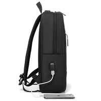 Sac à dos pour homme personnalisé avec logo, pour les déplacements professionnels, portable, tendance, avec charge USB, grande capacité, résistant à l'eau, sac à dos de loisirs