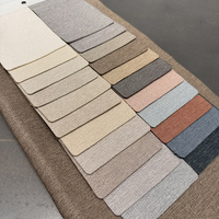 Rouleau de tissu pour rideaux 100% lot de stock résistant à la lumière prix tissu pare-soleil pour rideaux luxe