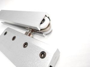 Sistema de Ruedas Colgantes para Puertas Correderas de Vidrio de Aleación de Aluminio OEM ODM, Herrajes para Sistemas de Puertas de Vidrio para Duchas - Product Image 2