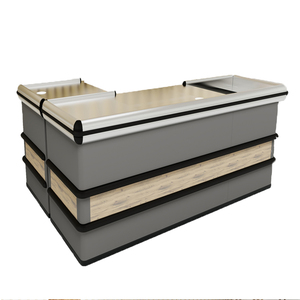 Modèle intégré petite pente <span class=keywords><strong>hypermarché</strong></span> caissier caisse caisse table supermarché caissier caisse comptoir - Product Image 1