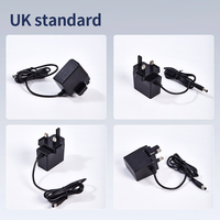 Alimentation LED 12V 1.5A DC à brancher sur prise PC, en matériau PC, avec certifications complètes et performances stables