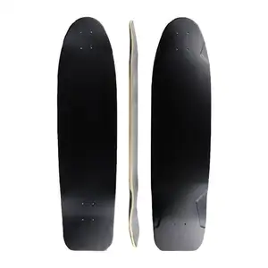 Bestseller Black Canadian Ahorn Longboard Skateboard für Downhill