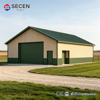 Entrepôt préfabriqué en acier écologique et durable, multifonctionnel, garage métallique, entrepôt de stockage, dessin de conception gratuit
