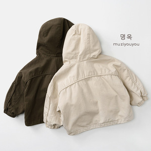 Nouvelle collection Printemps 2026 : Veste décontractée style coréen pour bébés et enfants (garçons et filles), teinte et imprimée, haut de gamme tendance - Product Image 2