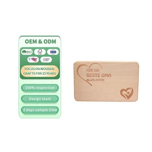 FSC & BSCI hêtre personnalisé Coins arrondis Planche à pain en bois pour petit-déjeuner - Product Image 1