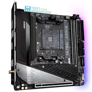 For Gigabyte X570SI AORUS PRO AX AMD X570 motherboard 2 x HDI 1 x PCI Express x16 4 x USB 3.2 Gen 1 Support for Win 11/10 64-bit