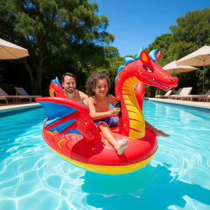 Flotteur gonflable Intex Dragon 198x173 cm pour enfants et adultes - Product Image 2