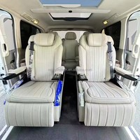 Siège de voiture de luxe de style nouveau, modifié, siège capitaine Maybach avec accoudoir réglable pour Vclass Vito Metris W447 Sprinter Van Mpv SUV